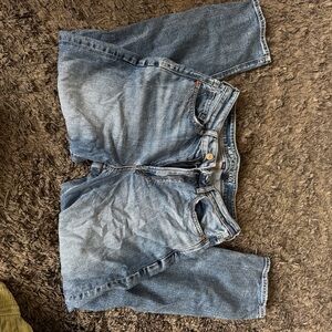 American Eagle Outfitters Blue Straight Leg Pants